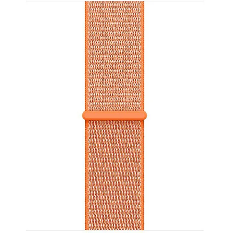 11-SpicyOrange Laforuta Нейлон для Apple Watch Band Series 5 40мм 44мм iWatch Ремешок Спортивные браслеты с петлями 38мм 42мм Для серии 4/3/2/1 Женщины Мужчины - Цвет ремешка: 11-SpicyOrange