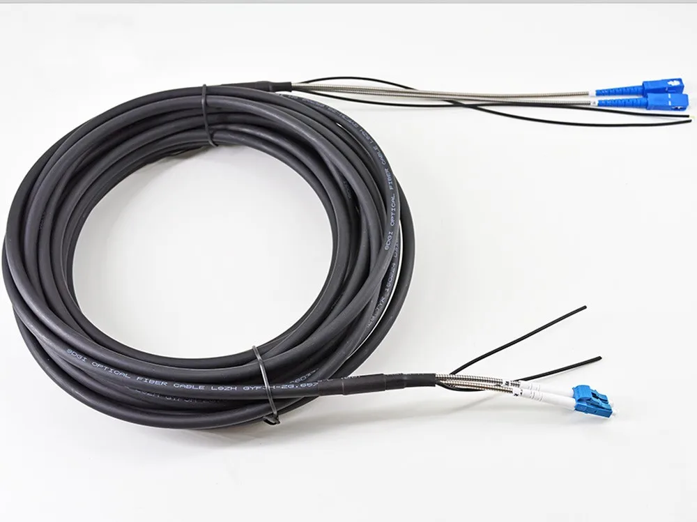 FirstFiber LC UPC К SC SM CPRI открытый двухъядерный FTTA патч кабель корд G652 базовая станция LSZH