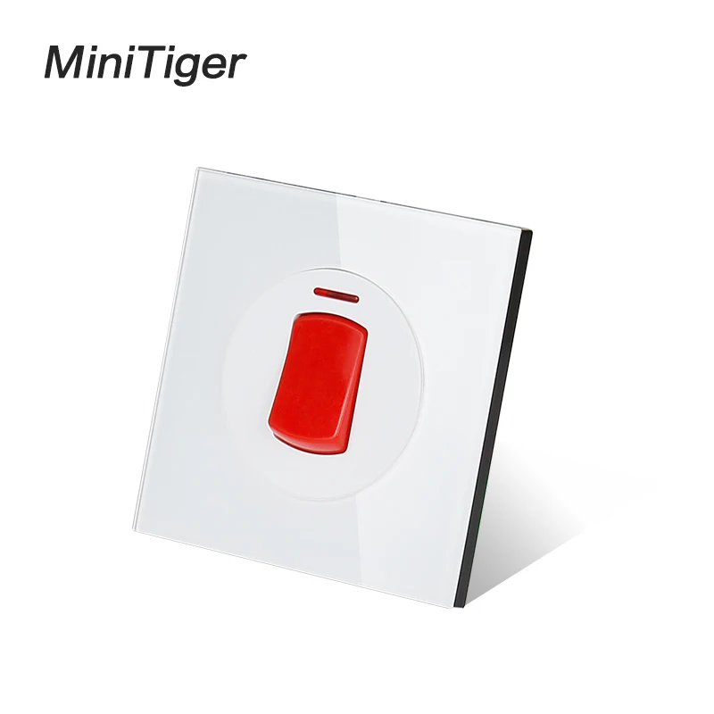 Minitiger 20A/45A переключатель с неоновым высокомощным кухонным водонагревателем