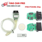 Лучший VAG CAN PRO V5.5.1 с чипом FTDI FT245RL VCP OBD2 Диагностический интерфейс USB-кабель с поддержкой Can Bus UDS K Line