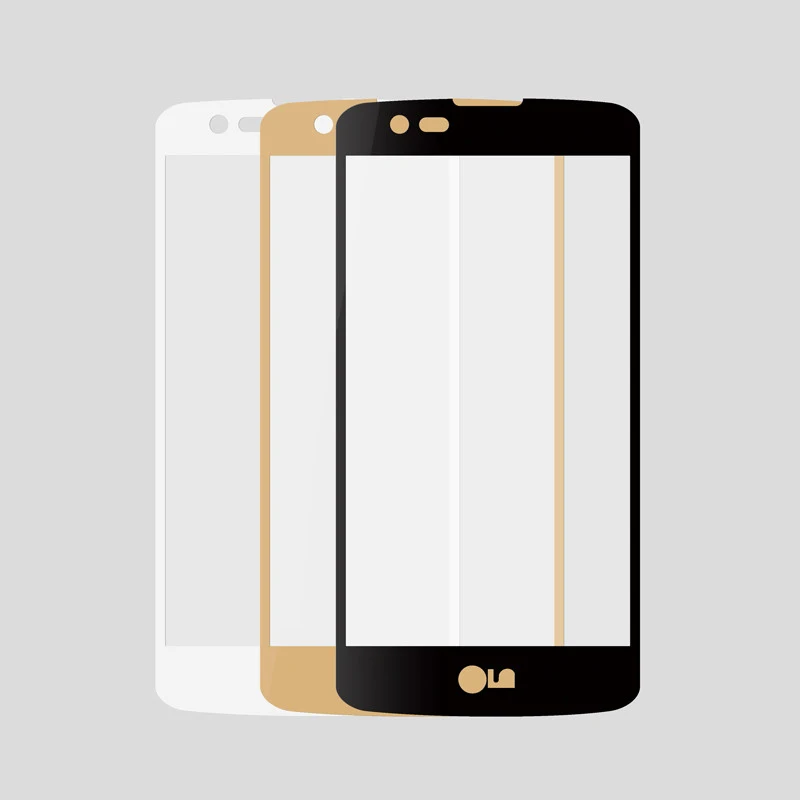 3D закаленное стекло для LG K8 2016 Phoenix полное покрытие 9H защитная пленка