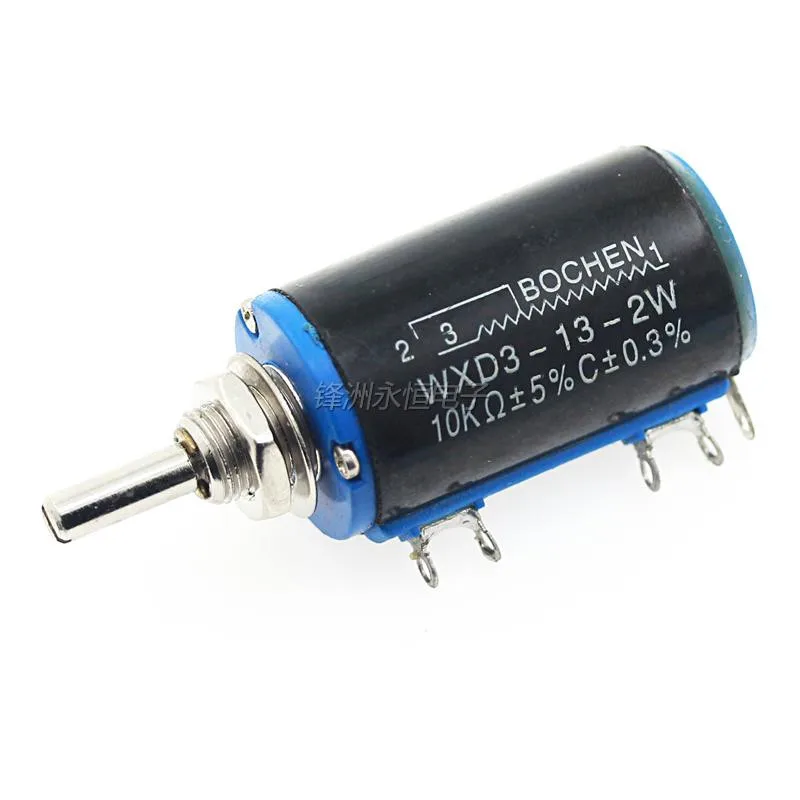 Умная электроника 1 шт. Φ 4K7 4 7 K Otary Side двойной потенциометр|wirewound potentiometer|multiturn