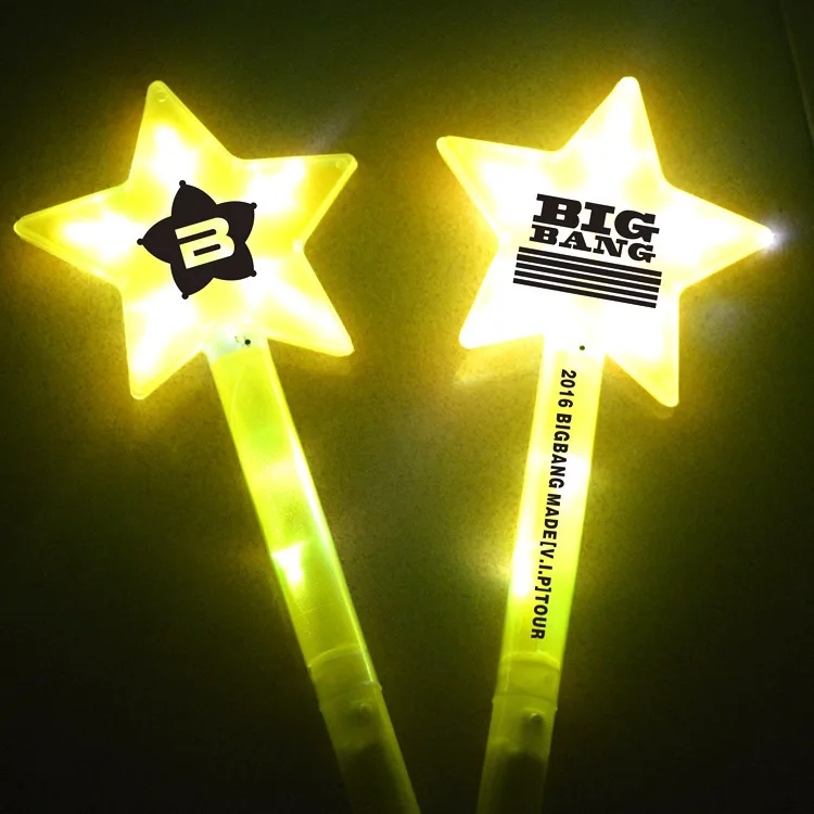 Лидер продаж детские светящиеся игрушки 3 шт. палочка с пятиконечными звездами