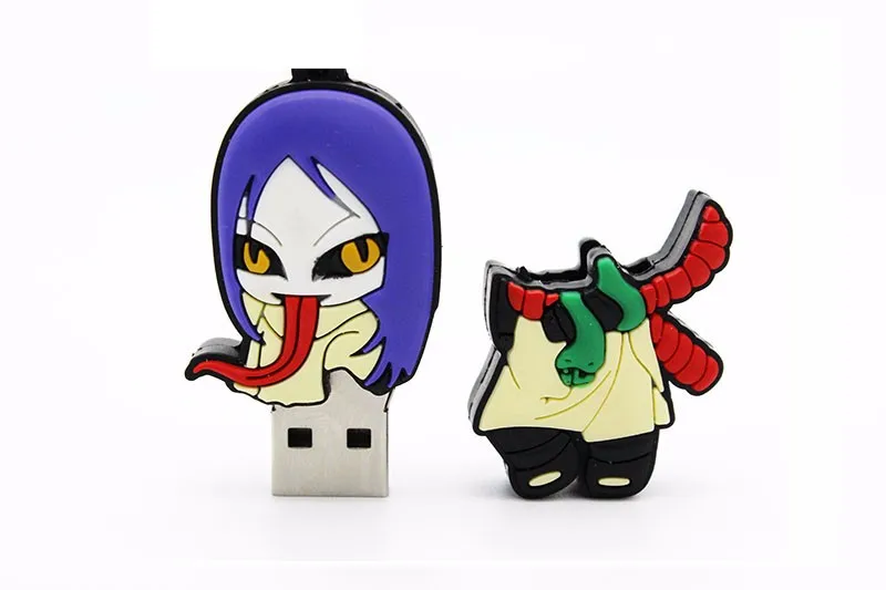 JASTER USB флеш-накопитель мультфильм Наруто сасуке ниндзя ручка-накопитель 4 Гб до 128 ГБ Флешка USB 2,0 флеш-карта памяти подарки