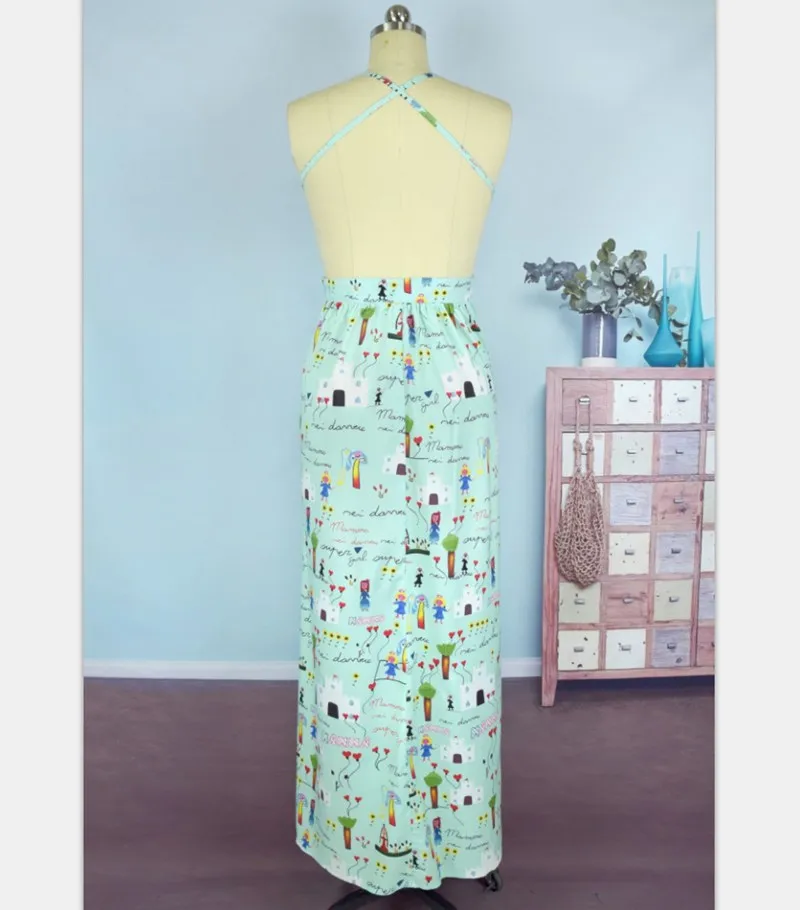 Платья с открытой спиной для мамы и дочки Семейные комплекты Одинаковые детей