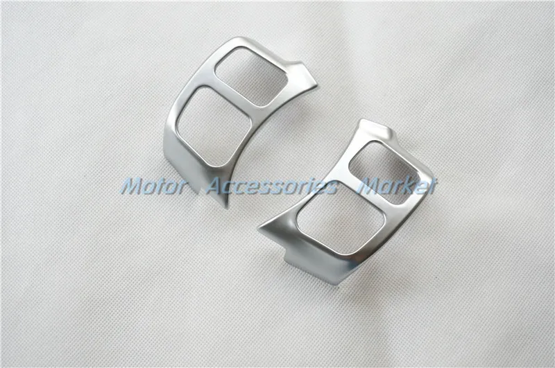 Новая хромированная панель рулевого колеса Звуковое управление отделка для Lexus