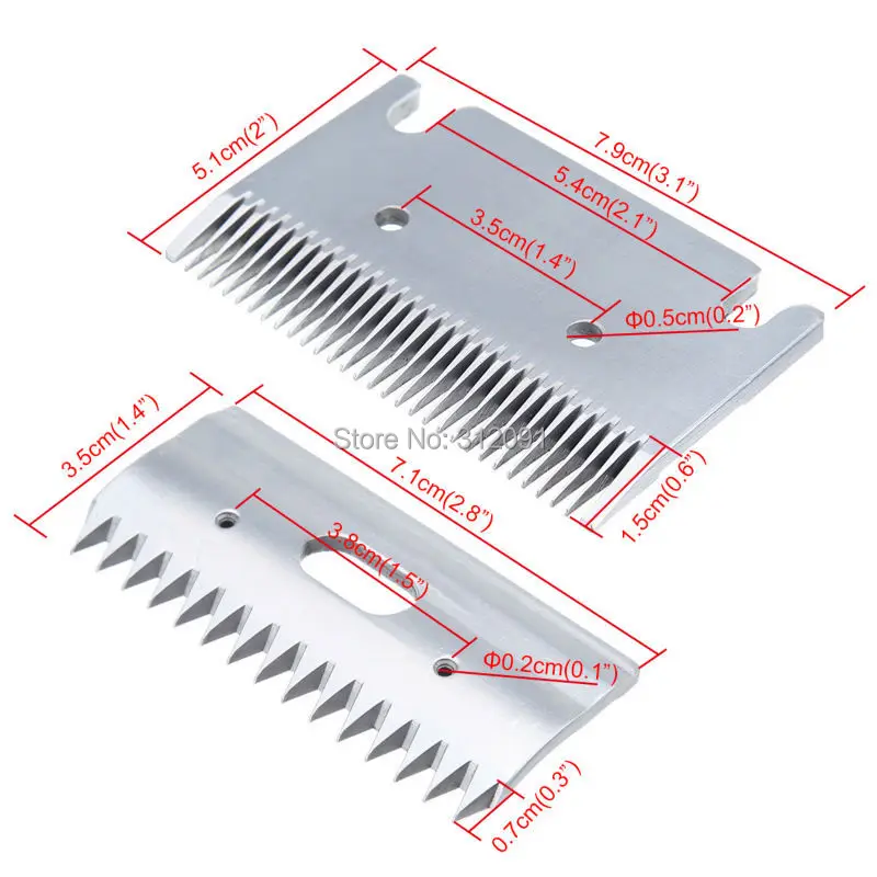 Стрижка Замена машинка для стрижки лошадей Heiniger лезвия грубые толщиной 3 мм |