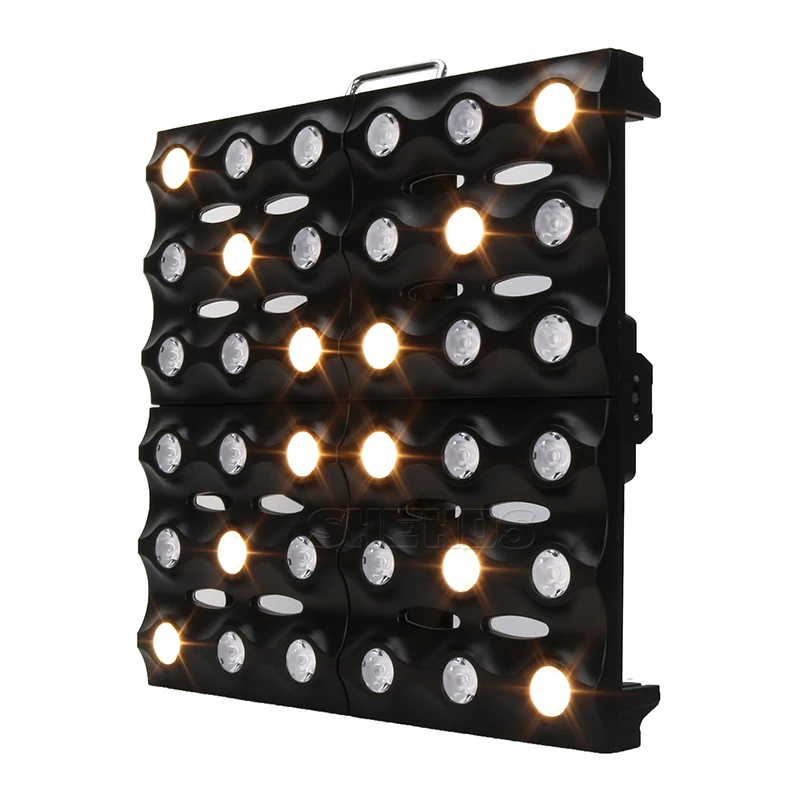 Светодиодный, матричный, 36x3 Вт, золотой цвет, DMX512, сценический эффект, освещение, хорошо подходит для диджея, дискотеки, вечерние, танцевальные, для клубов, баров и свадебных украшений