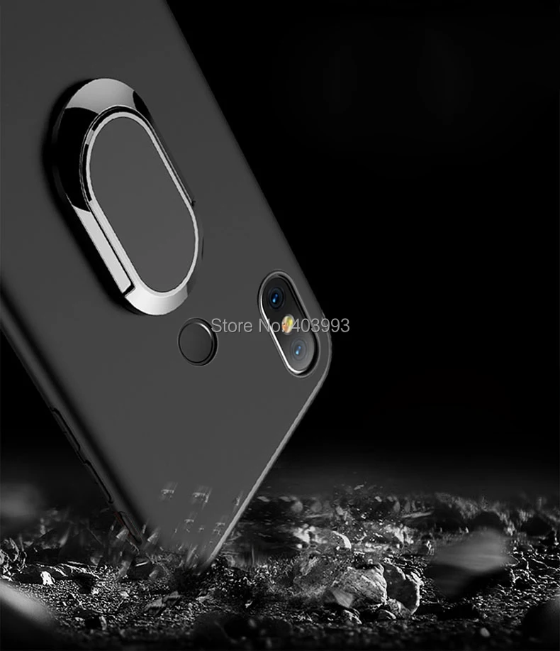 OUKITEL C15 Pro 2 Гб 16 мягкий чехол Чехол на палец кольцо магнитный матовый защитный для