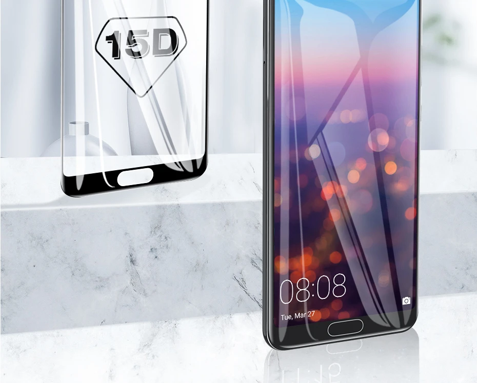 FlanaGan 15D полное покрытие закаленное стекло для huawei P30 P20 Lite Pro стекло P10 Lite Защита экрана для mate 20 10 Lite стекло