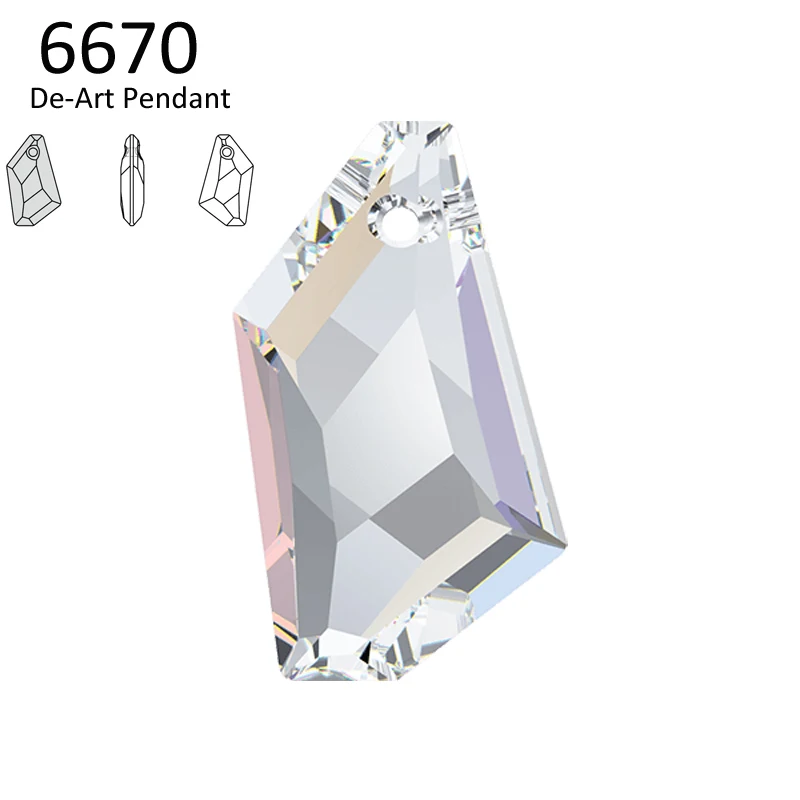 (1 шт.) 100% Оригинальный кулон Swarovski 6670 De-Art изготовленный в австрийском стиле бусины