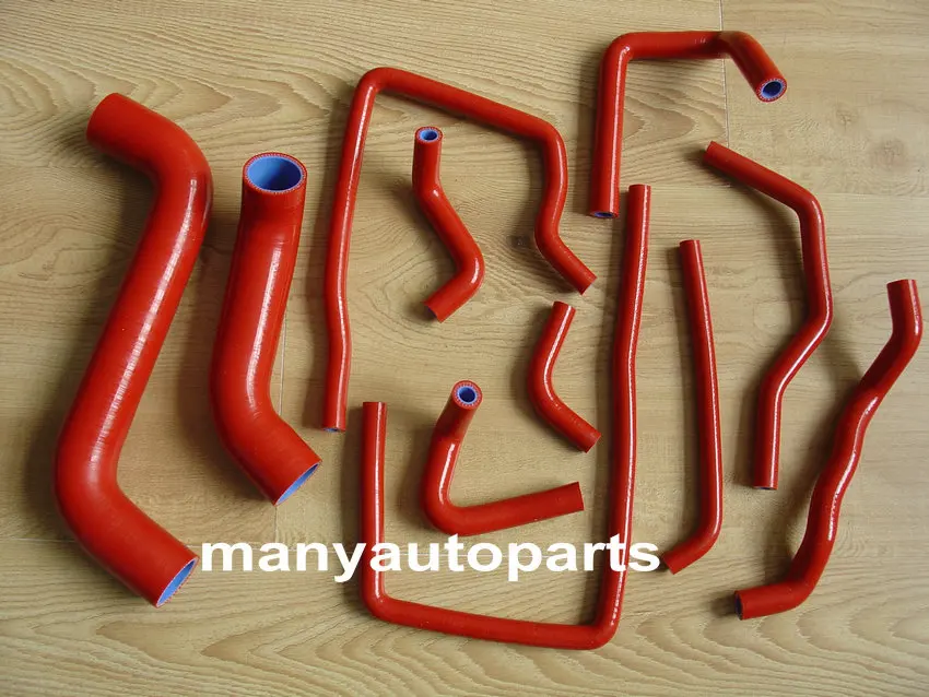 Силиконовый шланг радиатора для Subaru Impreza WRX/STi GDA/GDB EJ207 02 07 зеленый|wrx impreza|wrx stihose