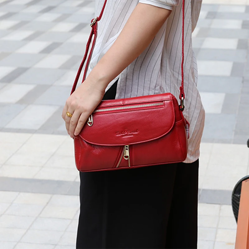 Женская сумка хобо из натуральной воловьей кожи|bag high quality|women shoulder bagfashion bags |