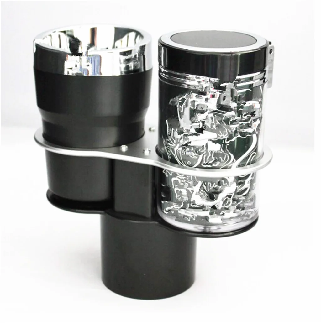 Автозапчасти пепельница бутылка для напитков с двойным отверстием держатель