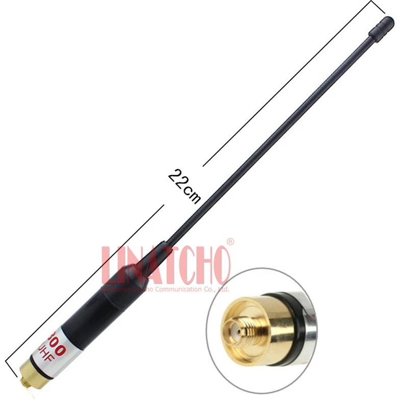 AL 800 двухдиапазонный УКВ большой дальности телескопическая антенна AL800 SMA типа