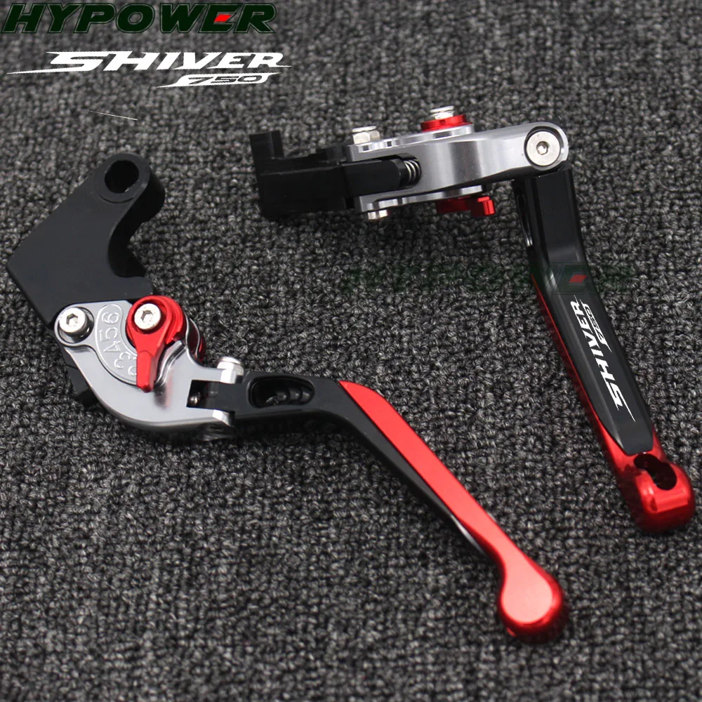 Складной раздвижной тормоз для мотоцикла с ЧПУ регулируемый Aprilia SHIVER GT 750 SHIVER750