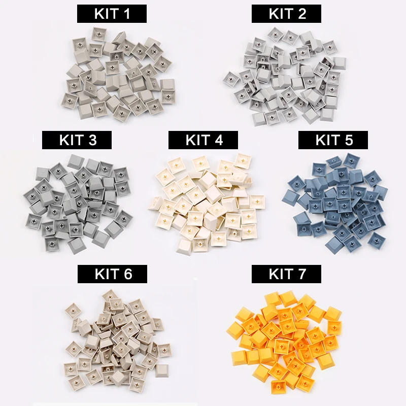 Enjoypbt пустые DSA брелки с смешанным цветом для cherry mx механическая