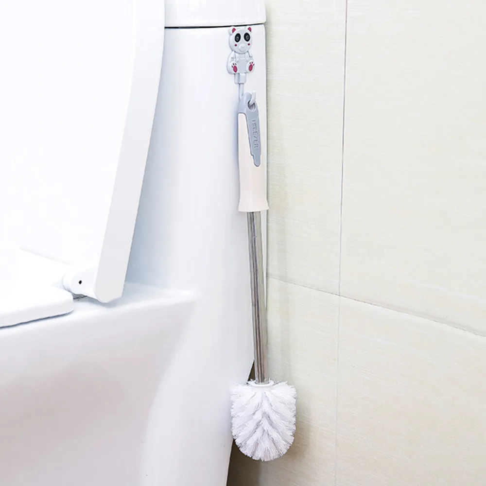 Мультяшные крючки с медведем без следов клей Крючок для кухни дверной крючок