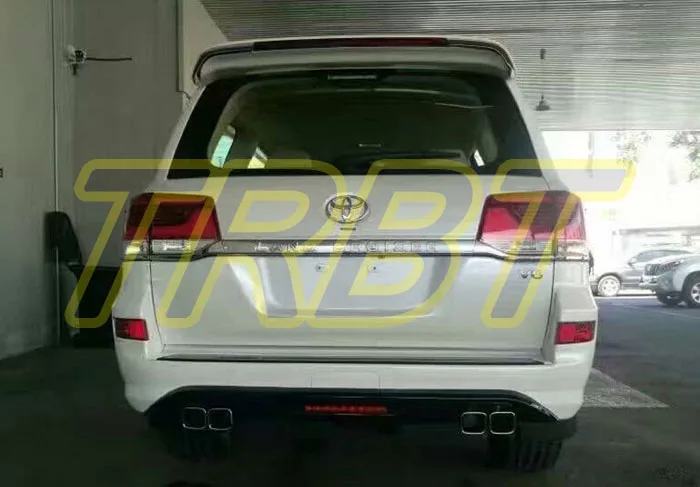 PP Plastic Body Kit LX570 Design Front Bumper Rear Grill Headlight Case For Toyota Land Cruiser 2016 |