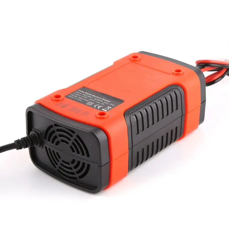 Авто интеллигентая(ый) Батарея Зарядное устройство AC/DC 12V 5A импульса для ремонта грузовика хранения EU/US вилка с ЖК-дисплей Дисплей высокое качество