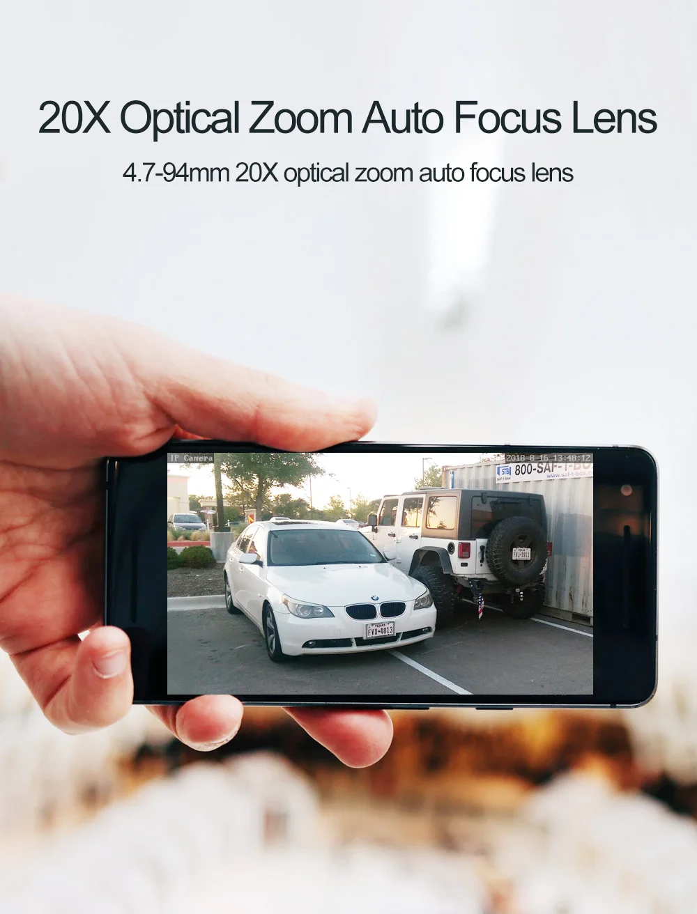 1080P Full HD CCTV камера x20 цифровой зум PTZ IP66 Всепогодная ip-камера двухсторонняя аудио бесконтактная внешняя Wfi беспроводная камера