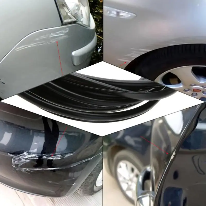 Лента для защиты края автомобильной двери от царапин 5 м|auto rubber mouldings|bumper moulddoor