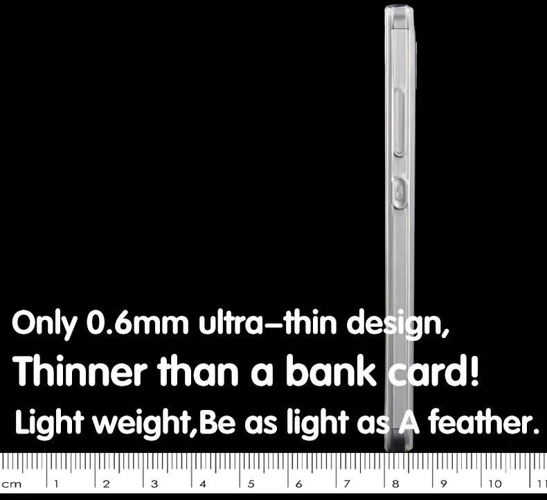 Для huawei honor 4x телефон сумка высокого качества мягкий гель тпу силиконовая