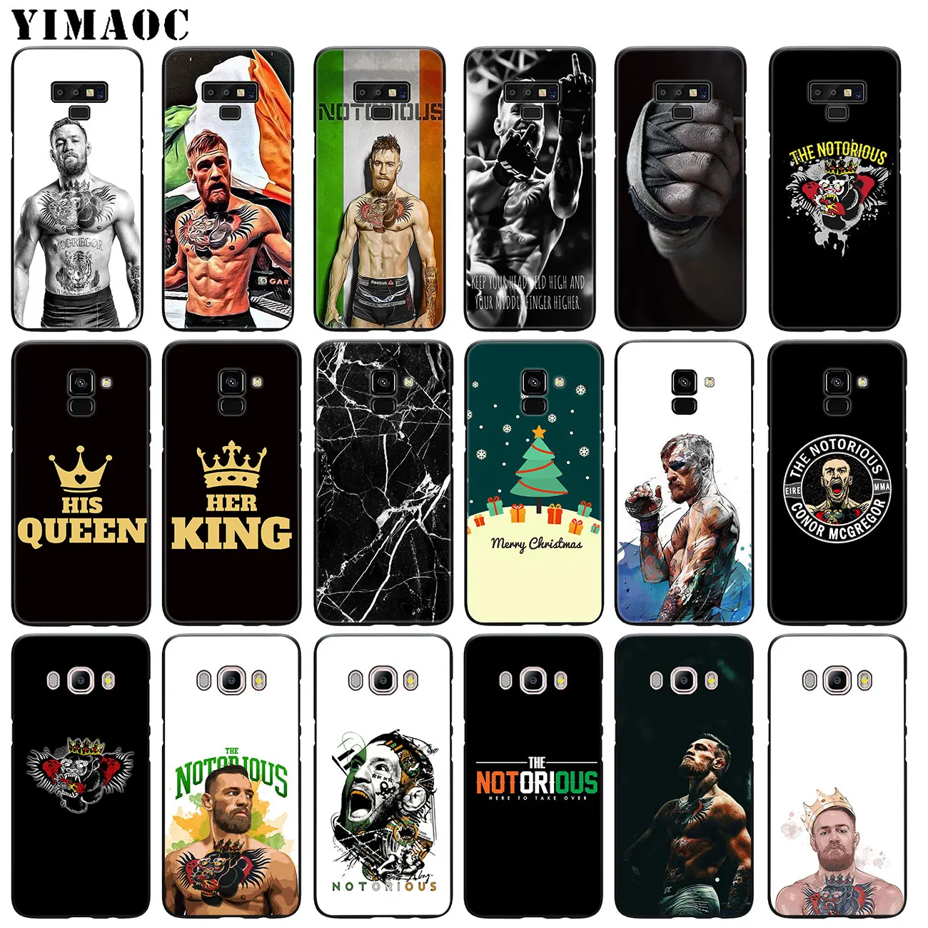 YIMAOC Conor McGregor крутой Мягкий силиконовый чехол для телефона Samsung Galaxy A6 A9 A8 A7 2018 A3 A5 2016