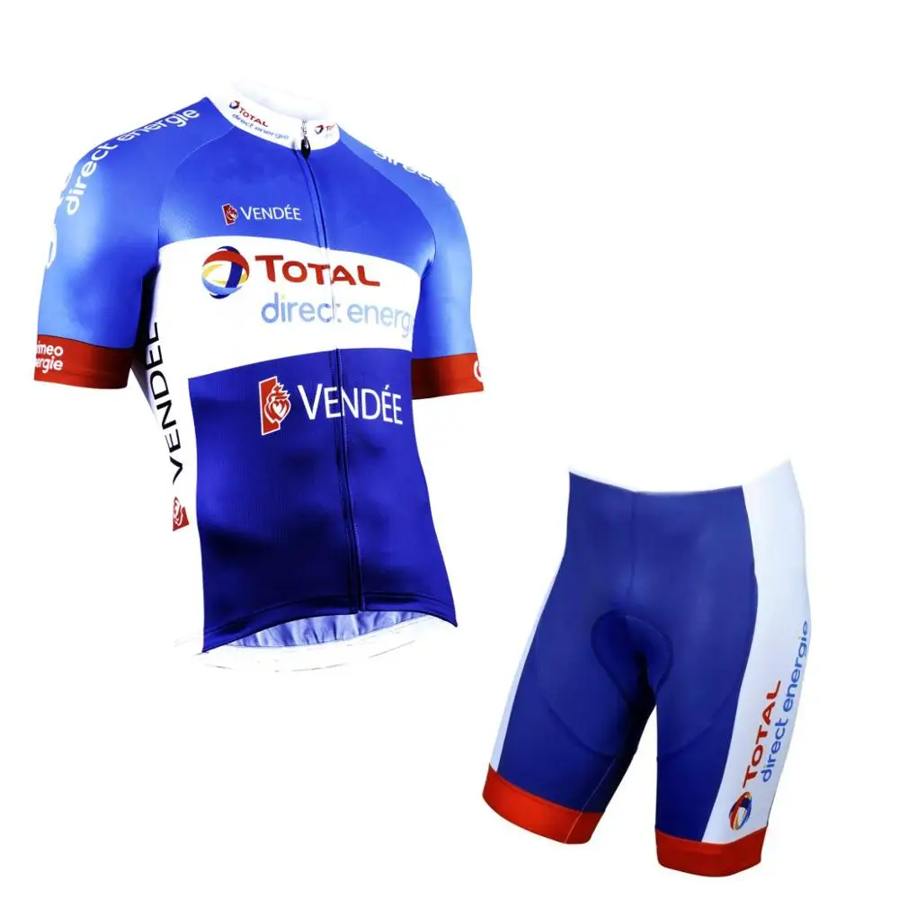 19 no bib Pro team toall Direct Energy bike racing майки для велоспорта комплект летняя дышащая ткань для велоспорта MTB Ropa Ciclismo Майо гелевая подкладка - Цвет: 19 no bib