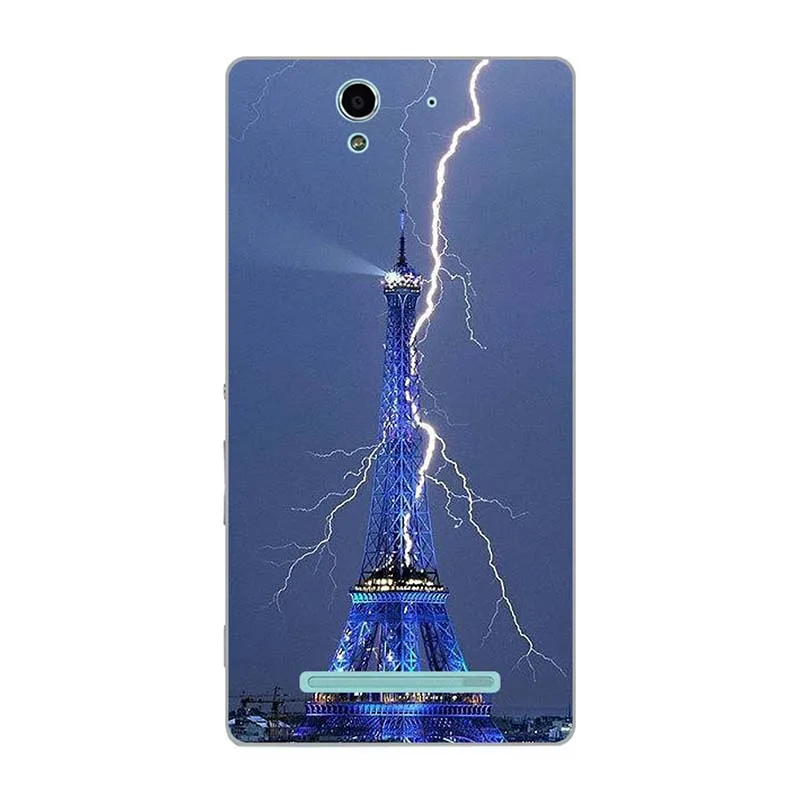 Чехлы для телефонов Sony Xperia C3 C 3 D2533 Dual D2502 S55T 5 дюйма чехол задняя крышка чехлы с