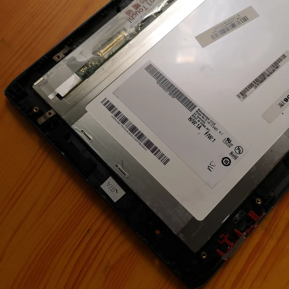 10 1-дюймовый ЖК-дисплей для Acer Iconia Tab A500 модуль сенсорной панели дигитайзер в сборе
