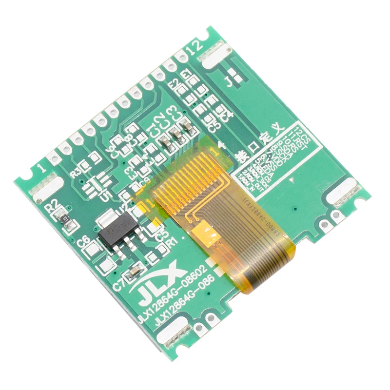 3,3 V 12864G-086-P матричный модуль 12864 ЖК-модуль дисплея с подсветкой COG