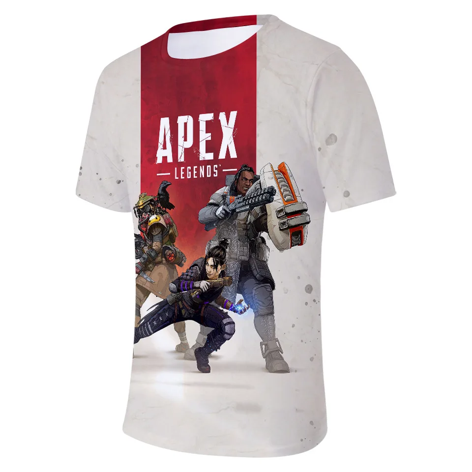 Мужские летние топы с коротким рукавом Apex футболка Mobile Legends Titanfall|Игровые костюмы|