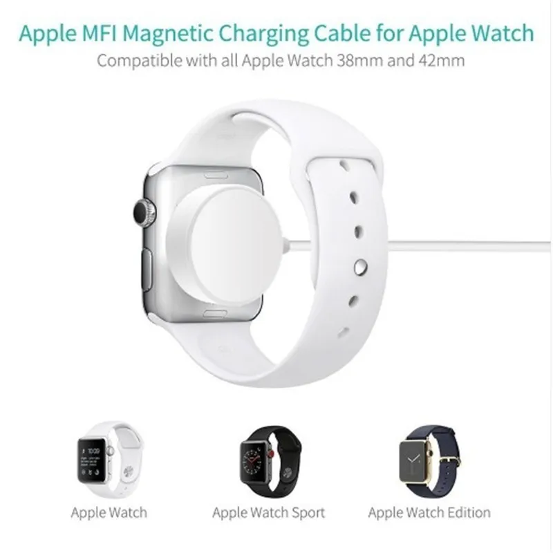 Новинка для iWatch 38 мм и 42 Быстрое беспроводное зарядное устройство Apple Watch 2 3 4 серии