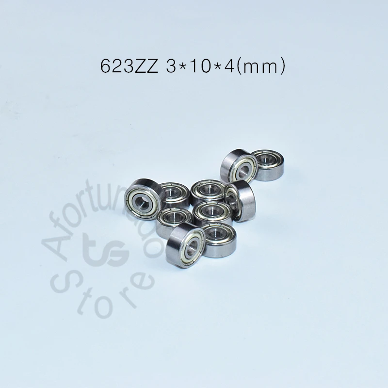 Подшипники из хромированной стали 623ZZ 3*10*4 мм 10 шт. бесплатная доставка