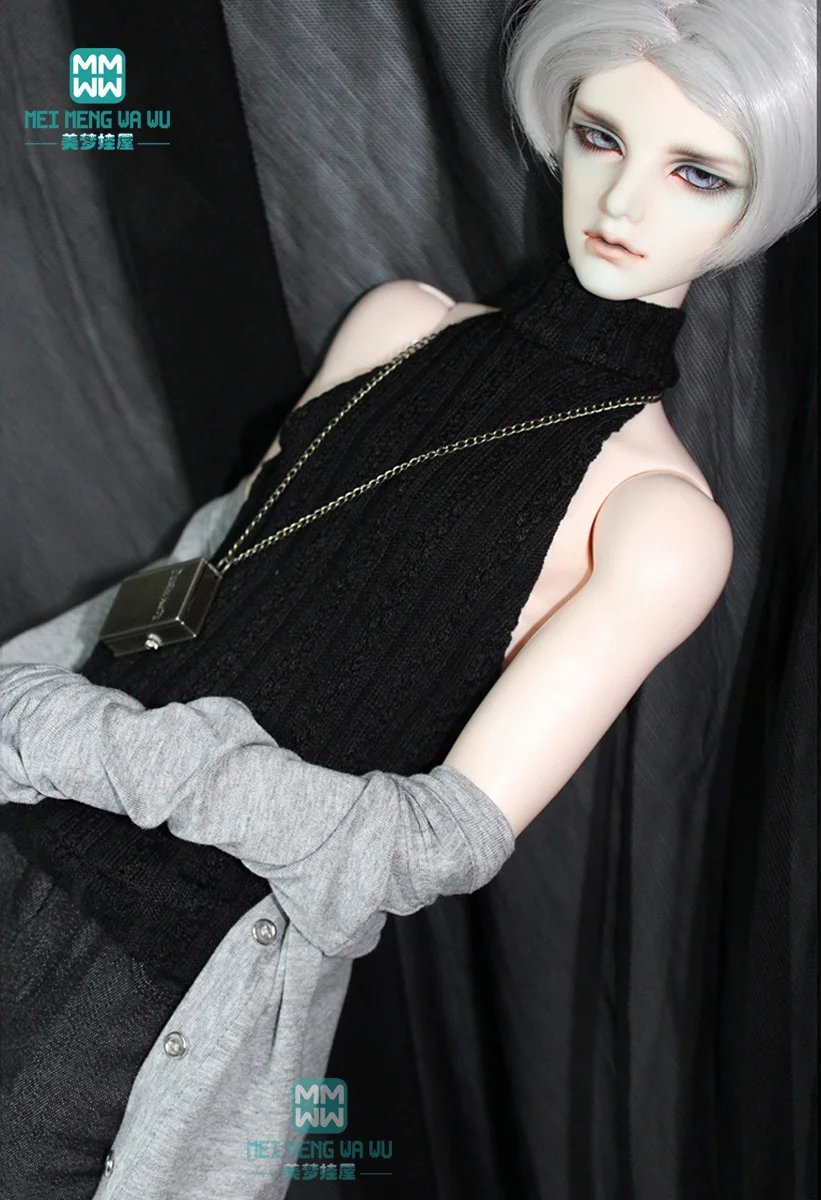 Одежда для кукол BJD подходит 65 72 см DK SD17 POPO68 модный вязаный кардиган джинсовая