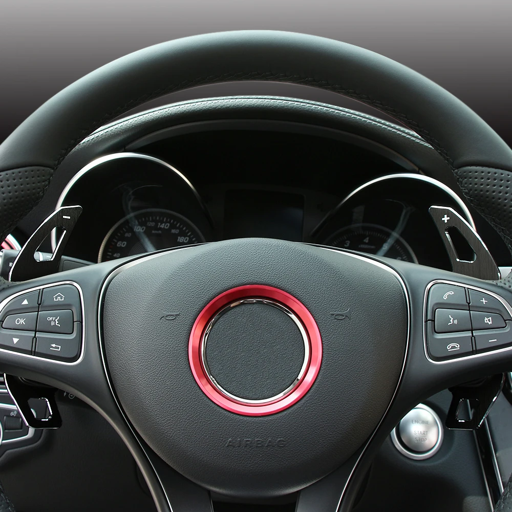Расширитель руля для Mercedes A B C E ML GL CLA GLA GLK SL SLK Class Benz W176 W246 C117 W212 W204 X156|steering wheel paddle