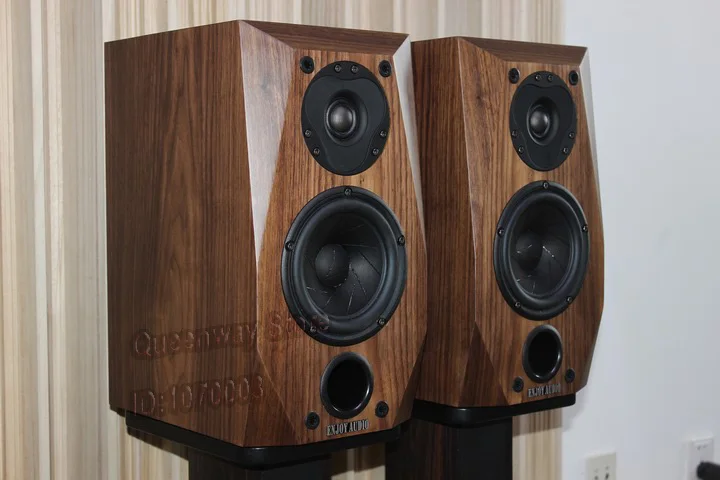 Серебряный 5S 5,5 дюймов Hi-End книжная полка динамик сканирующее устройство говорить 9500/9700/6620/700009 твитер+ 8530/8531 средние частоты и bas
