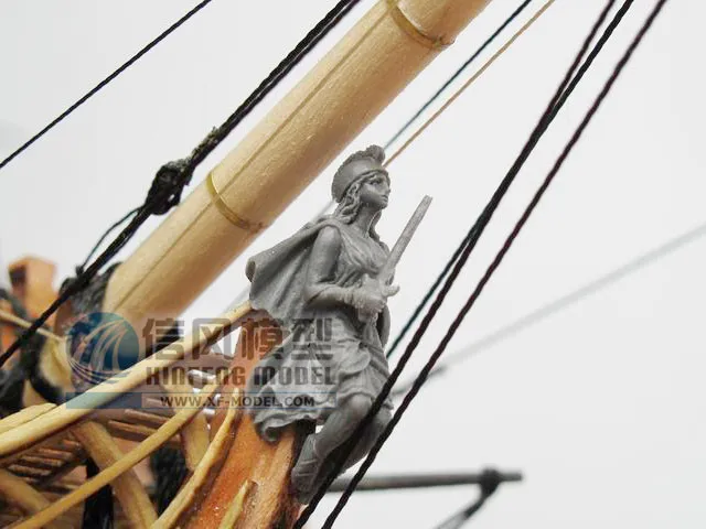 RealTS классический деревянный парусник в сборе Набор 1/75 HMS сюрприз Парусник Модель 1 шт