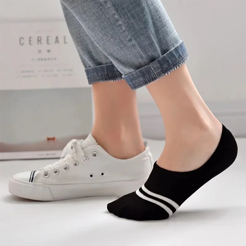 4 пары/Лот = 8 шт. летние женские повседневные носки модные носки-лодочки с