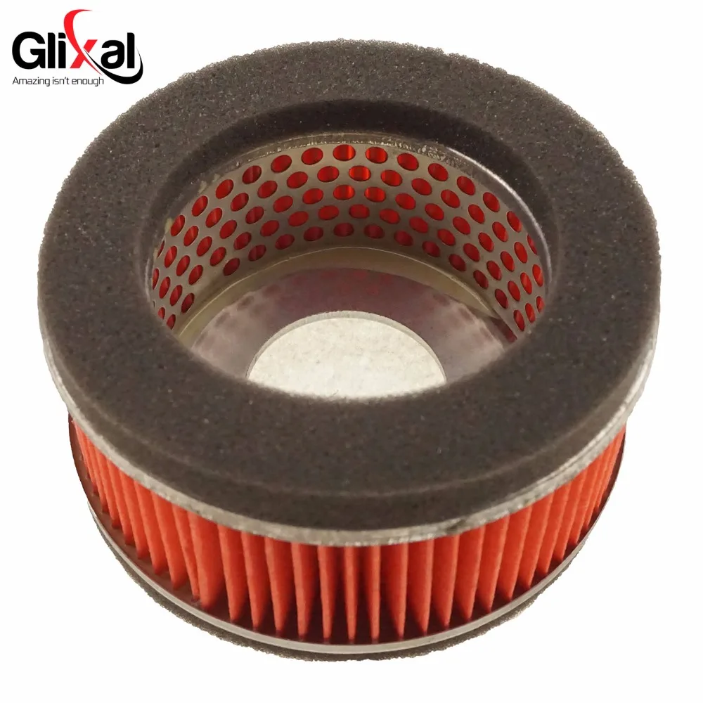 Glixal Универсальный круглый воздушный фильтр для китайского GY6 125cc 150cc 152QMJ 157QMJ Скутер мопед ATV картинг