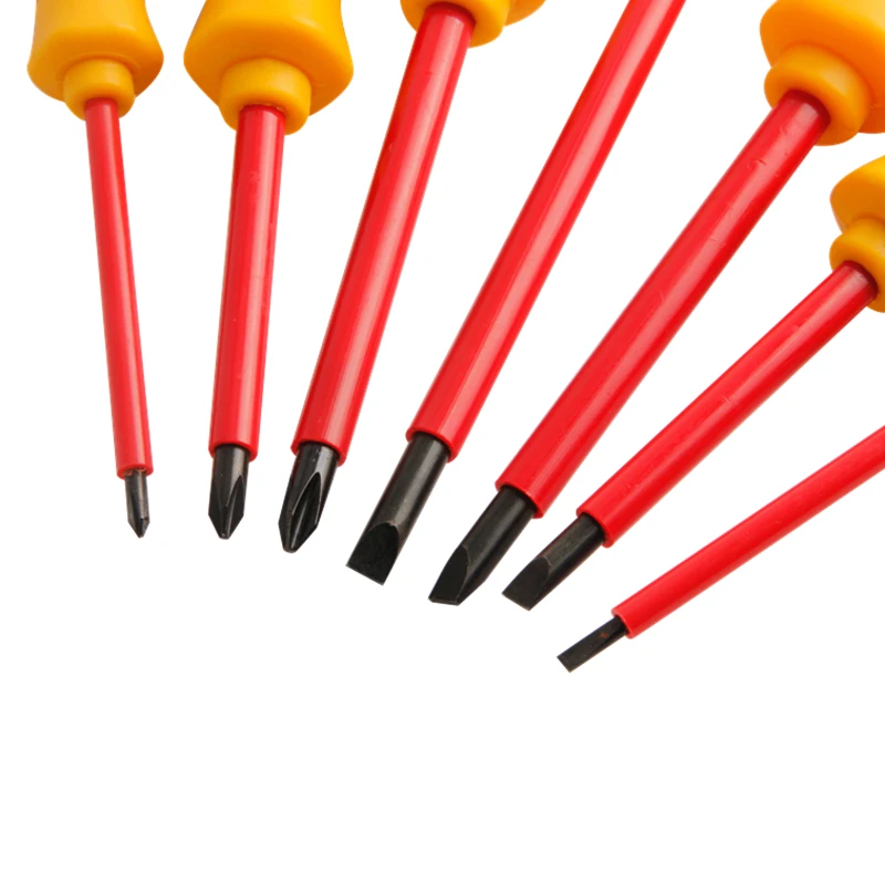 Набор отверток pengong 7 шт. изолированные отвертки с магнитным электриком ремонт