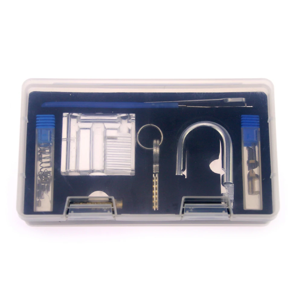 Новые слесарные инструменты DIY собрать прозрачный висячий замок самостоятельно