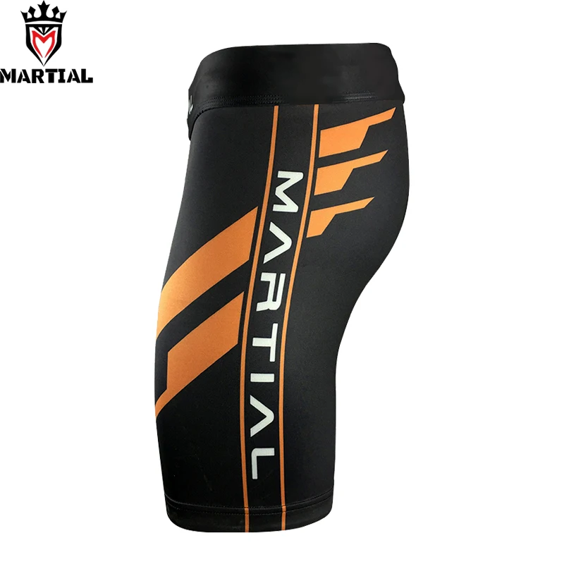 Боевые: Новое поступление Черные/коричневые Компрессионные шорты Шорты для бега