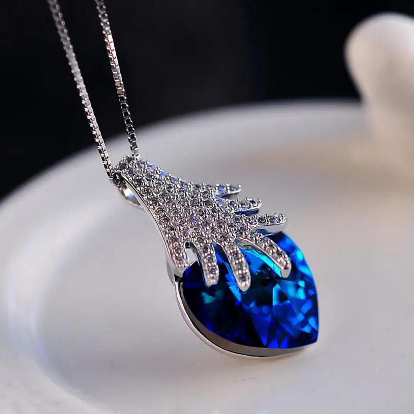 Винтажное Брендовое ожерелье с подвеской в виде дерева и сердца романтичное