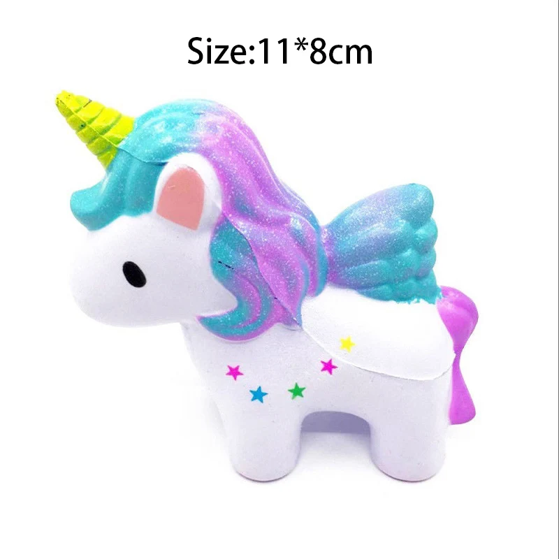 Set 33 Jumbo Squishy антистресс развлечения сквиши Животные Олень Единорог для детей для снятия стресса у взрослых антистрессовые игрушки - Цвет: Set 33