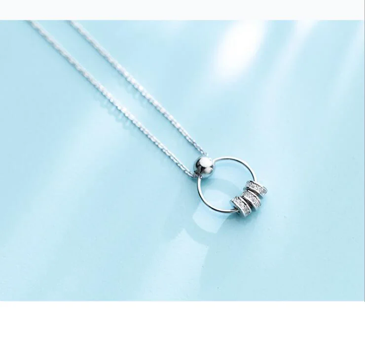 Silver Pendants Necklaces 925 Sterling with Cubic Zirconia | Украшения и аксессуары