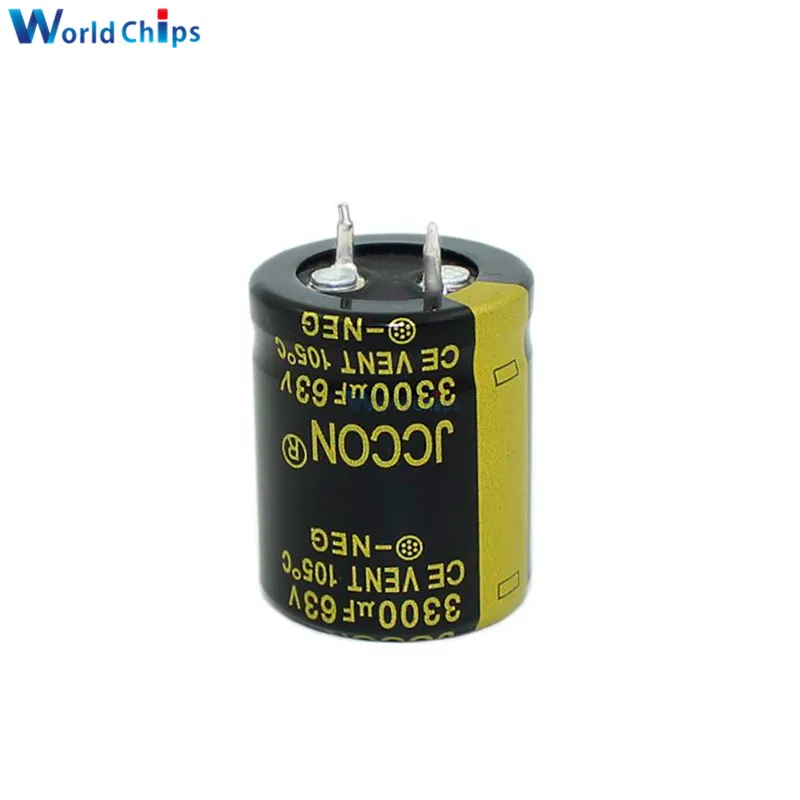 63V 3300uF 25X30mm алюминиевый электролитический конденсатор Высокочастотный