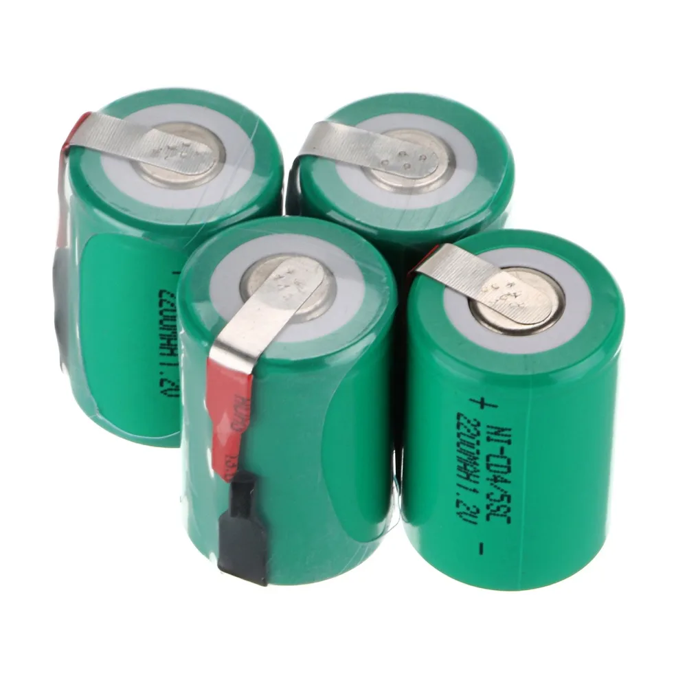 8 шт Anmas power 1,2 V 4/5 SC Sub C 2200mAh Ni-CD nicd Sub C аккумуляторные батареи разных цветов