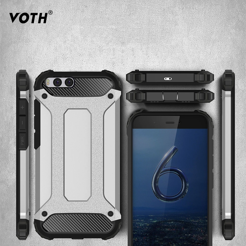 Voth Heavy Duty Protection case For Xiaomi Redmi 5 Plus 4X note Case Mi A1 MIX 2 6 5X Cover PC+TPU Back |